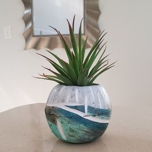 Handcarved Artistic Vase